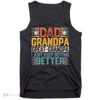 Dad Grandpa Father's Day Great Grandpa Tank Top thumb 0