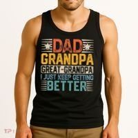 Dad Grandpa Father's Day Great Grandpa Tank Top thumb 3