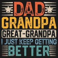 Dad Grandpa Father's Day Great Grandpa Kids Sweatshirt thumb 2