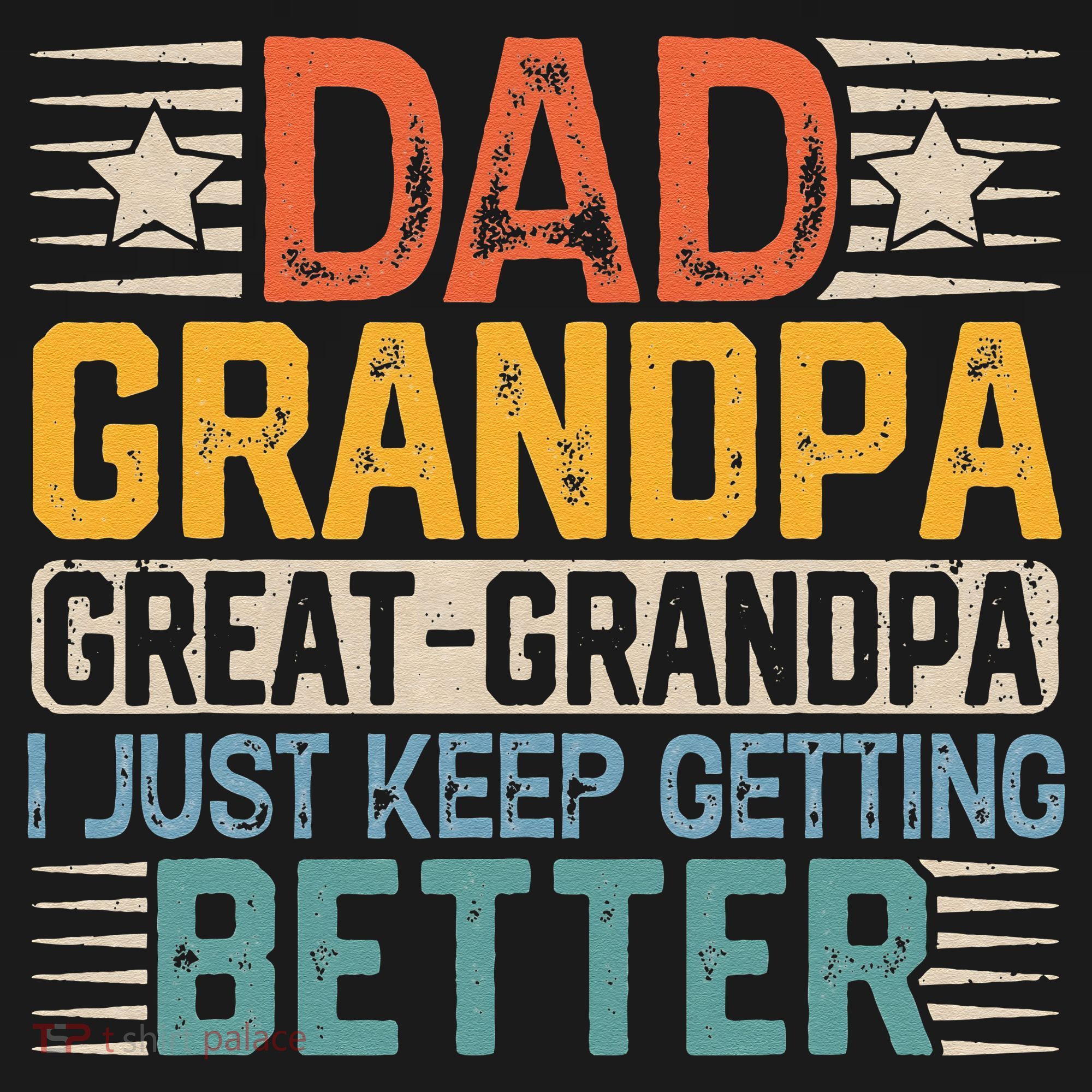 Dad Grandpa Father's Day Great Grandpa Kids Hoodie