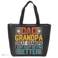 Dad Grandpa Father's Day Great Grandpa Tote Bag thumb 0