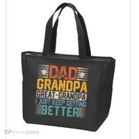 Dad Grandpa Father's Day Great Grandpa Tote Bag thumb 3