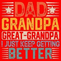 Dad Grandpa Father's Day Great Grandpa Santa Hat thumb 1