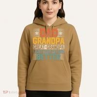 Dad Grandpa Father's Day Great Grandpa Hoodie thumb 5