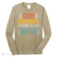 Dad Grandpa Father's Day Great Grandpa Long Sleeve Shirt thumb 0