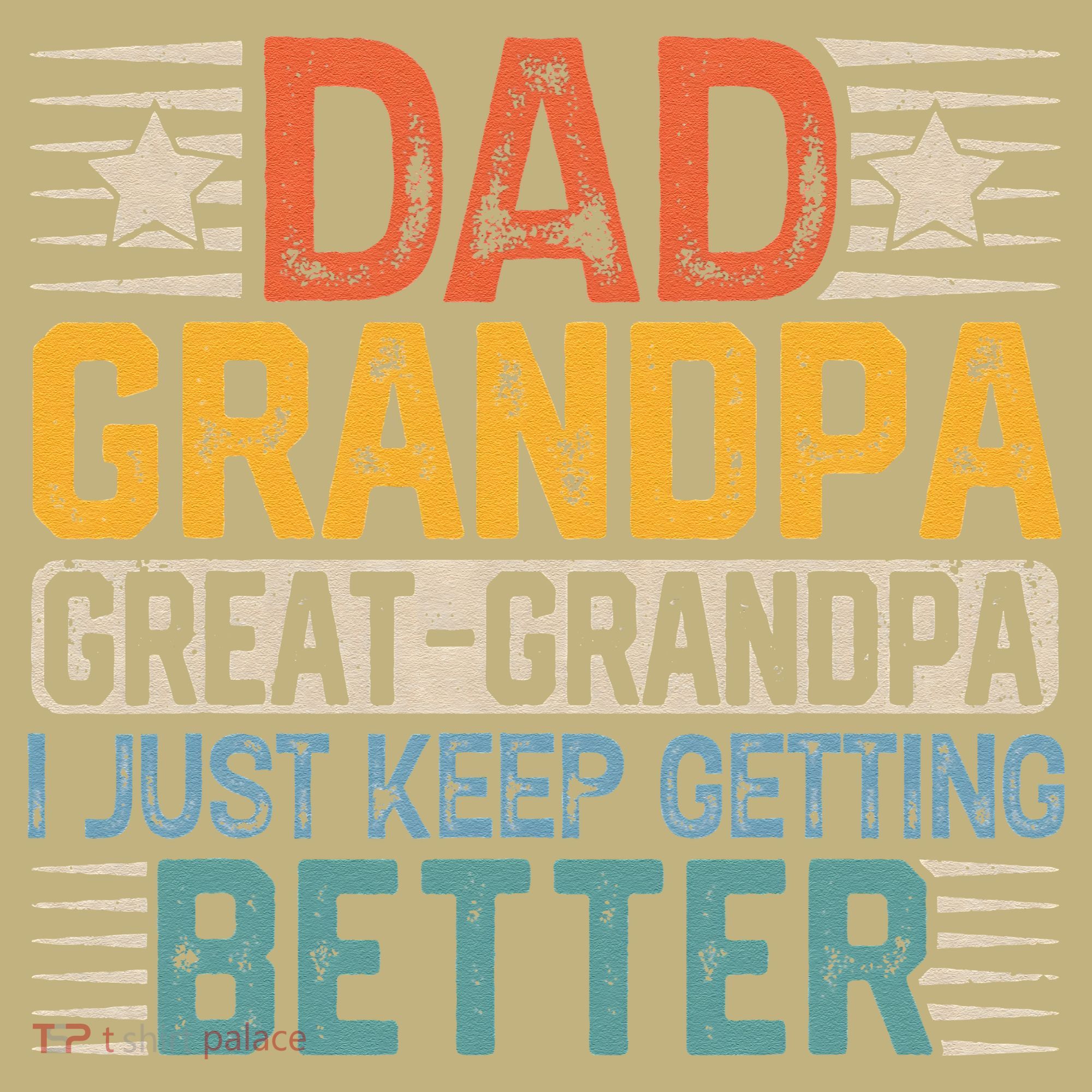 Dad Grandpa Father's Day Great Grandpa Long Sleeve Shirt