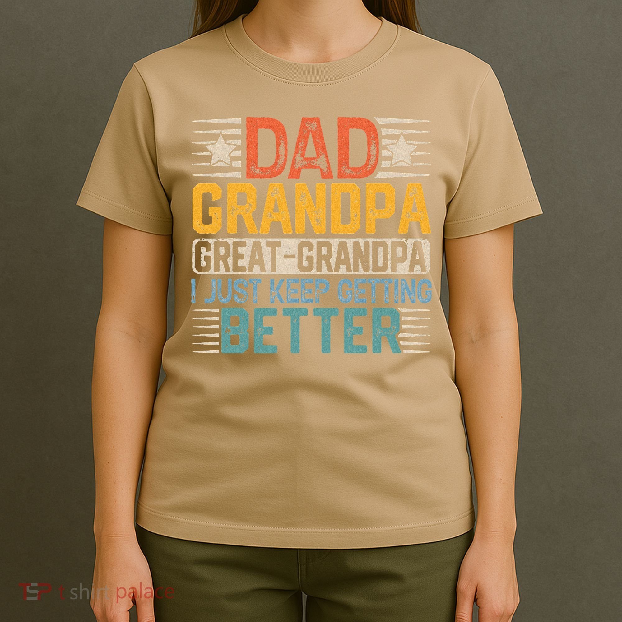 Dad Grandpa Father's Day Great Grandpa T-Shirt
