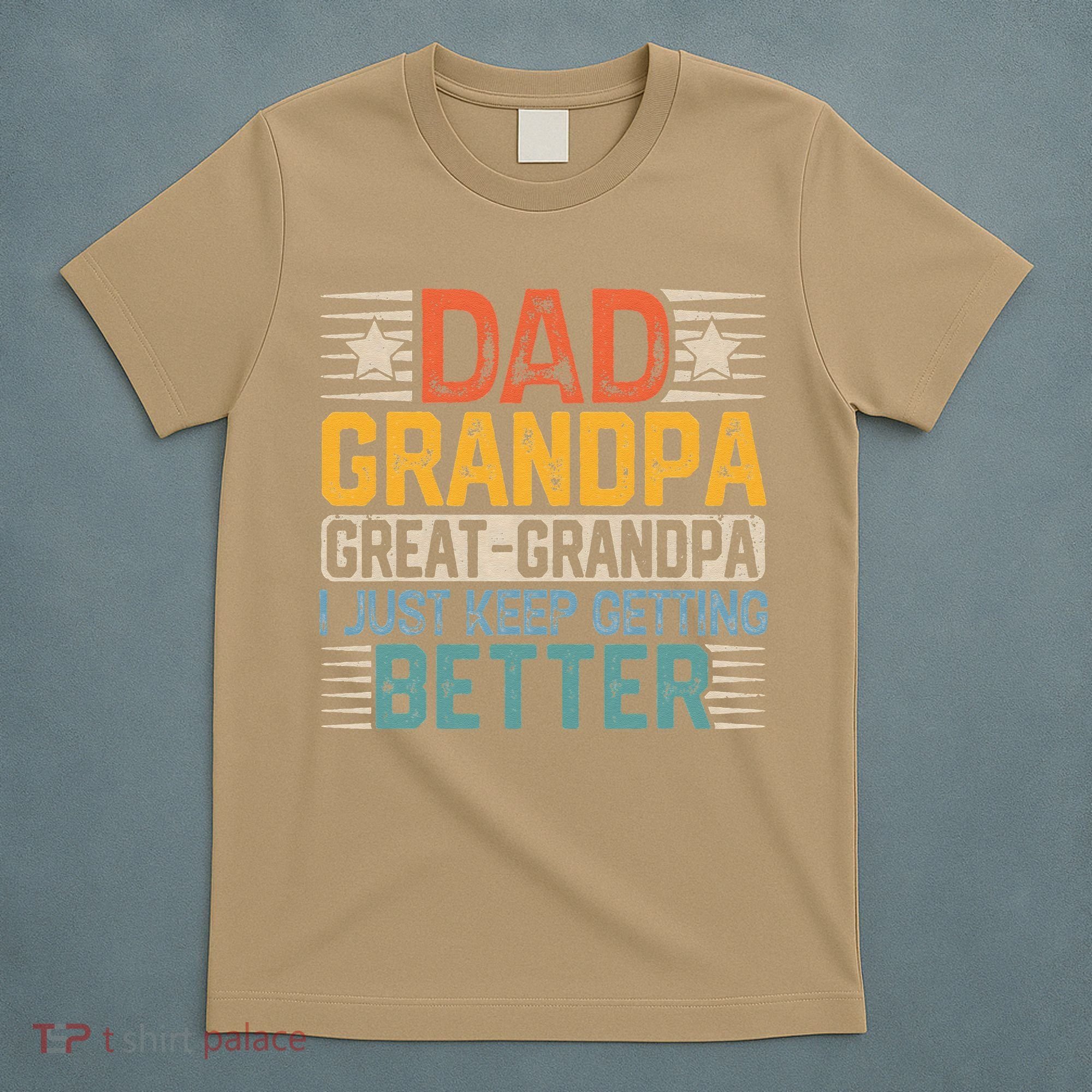 Dad Grandpa Father's Day Great Grandpa T-Shirt