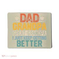 Dad Grandpa Father's Day Great Grandpa Mousepad thumb 0