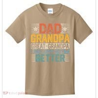 Dad Grandpa Father's Day Great Grandpa Kids T-Shirt thumb 0