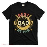 Disc Golf Fathers Best Dad By Par Funny Golf Gift T-Shirt thumb 0