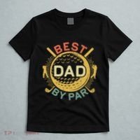 Disc Golf Fathers Best Dad By Par Funny Golf Gift T-Shirt thumb 5