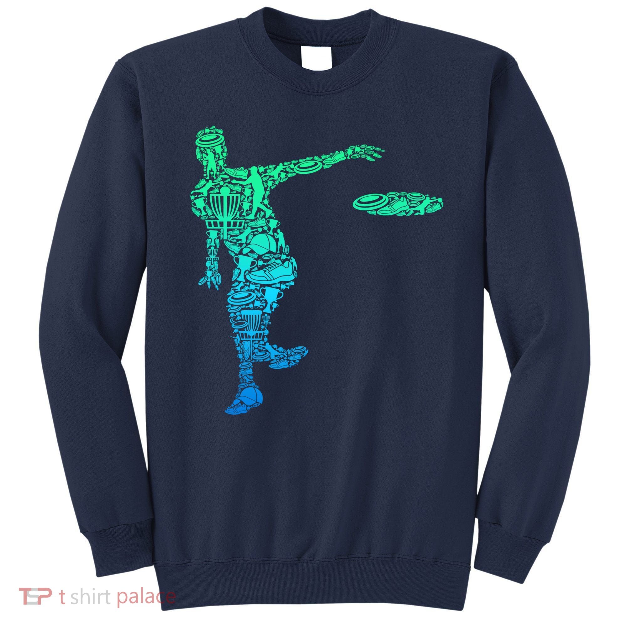 Disc Golf Frisbee Boy Sweatshirt