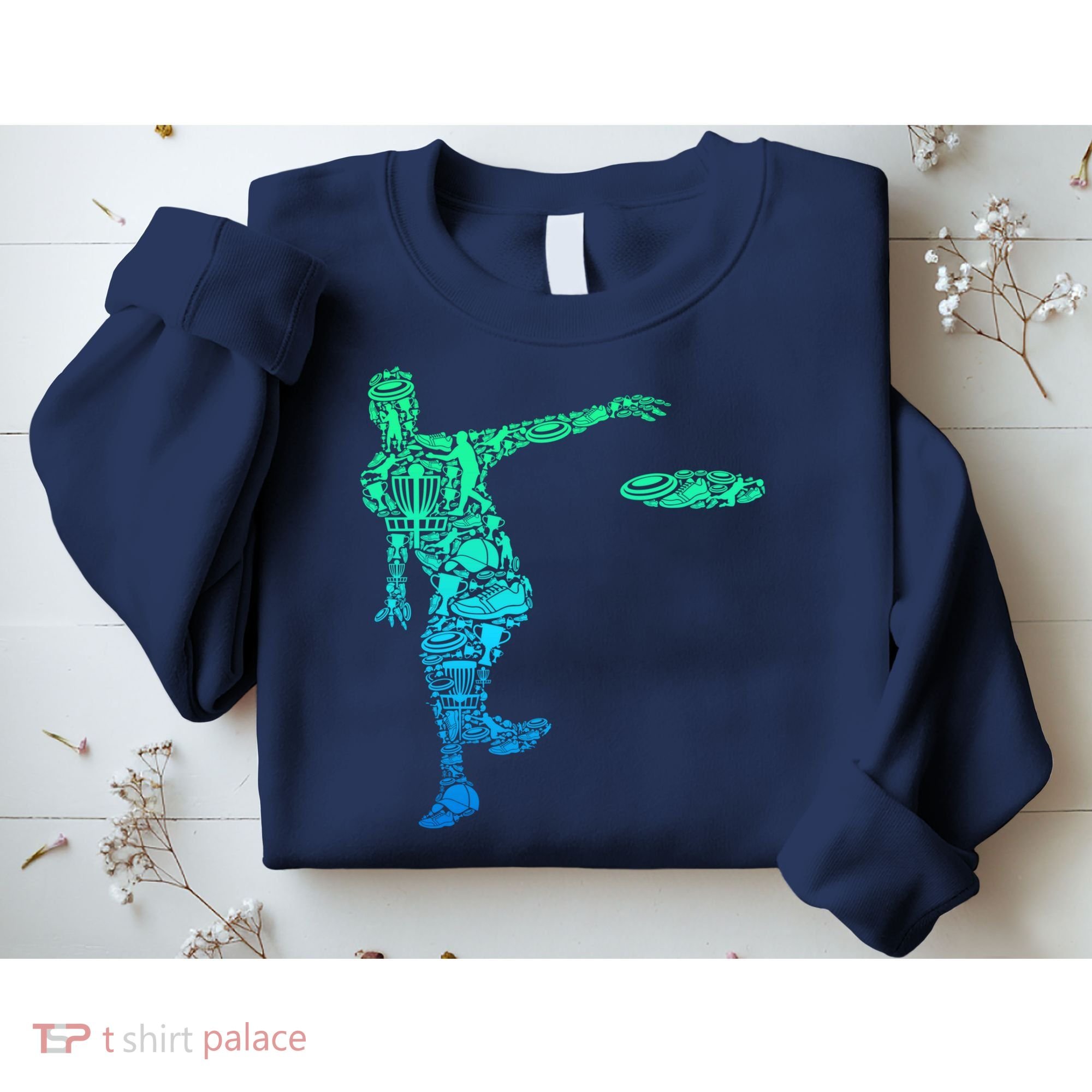 Disc Golf Frisbee Boy Sweatshirt