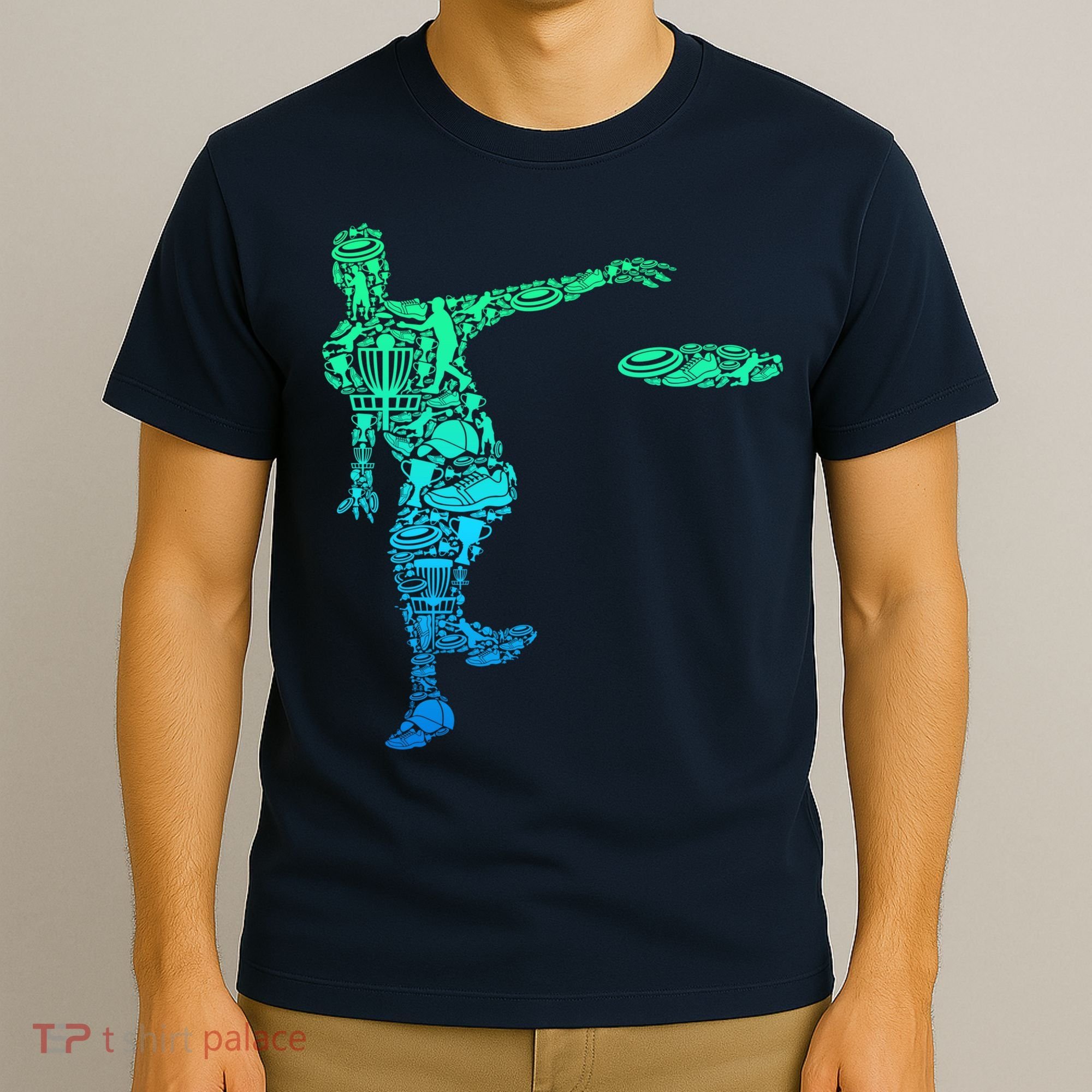Disc Golf Frisbee Boy T-Shirt