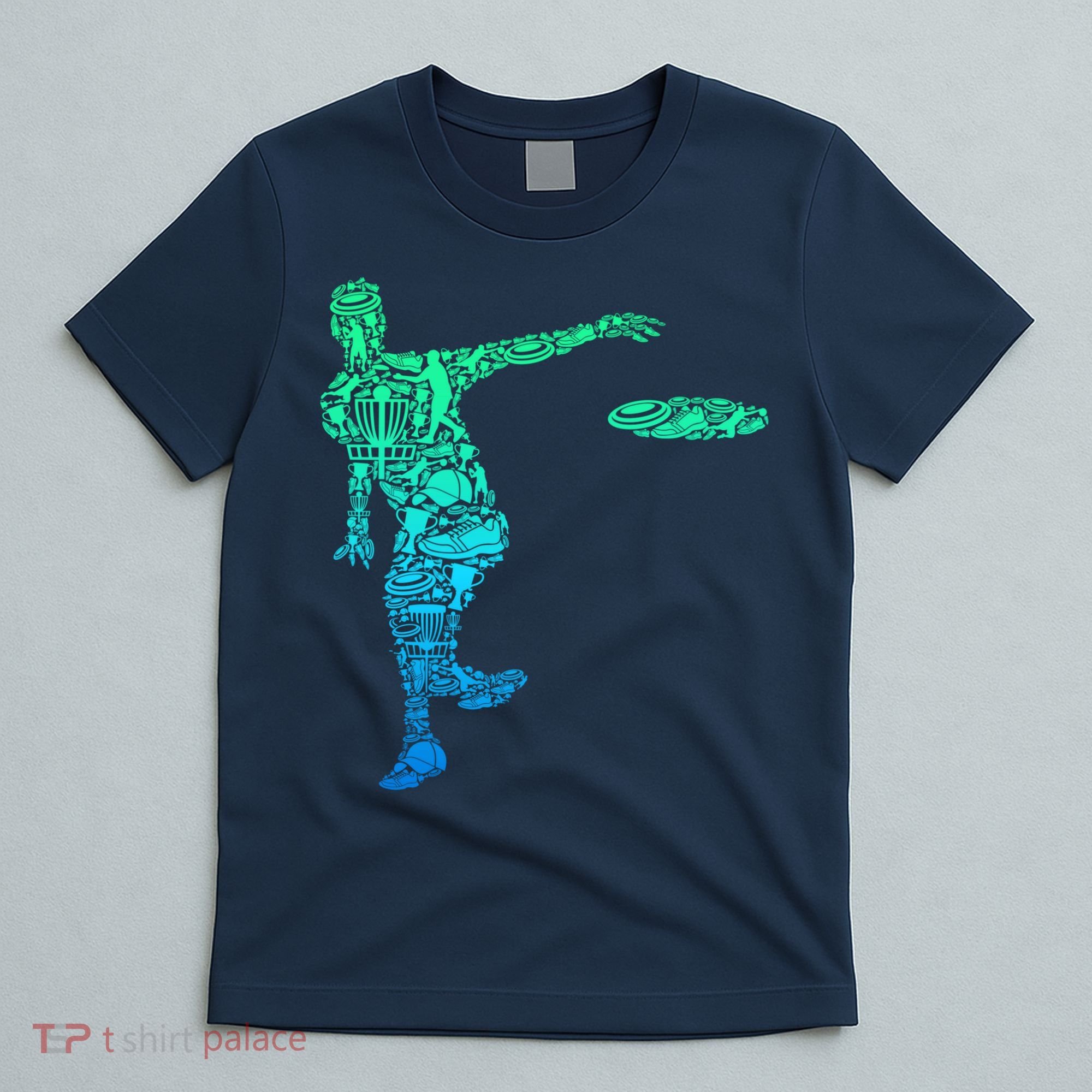 Disc Golf Frisbee Boy T-Shirt