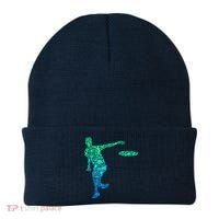 Disc Golf Frisbee Boy Beanie thumb 0