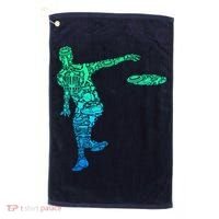 Disc Golf Frisbee Boy Golf Towel thumb 0