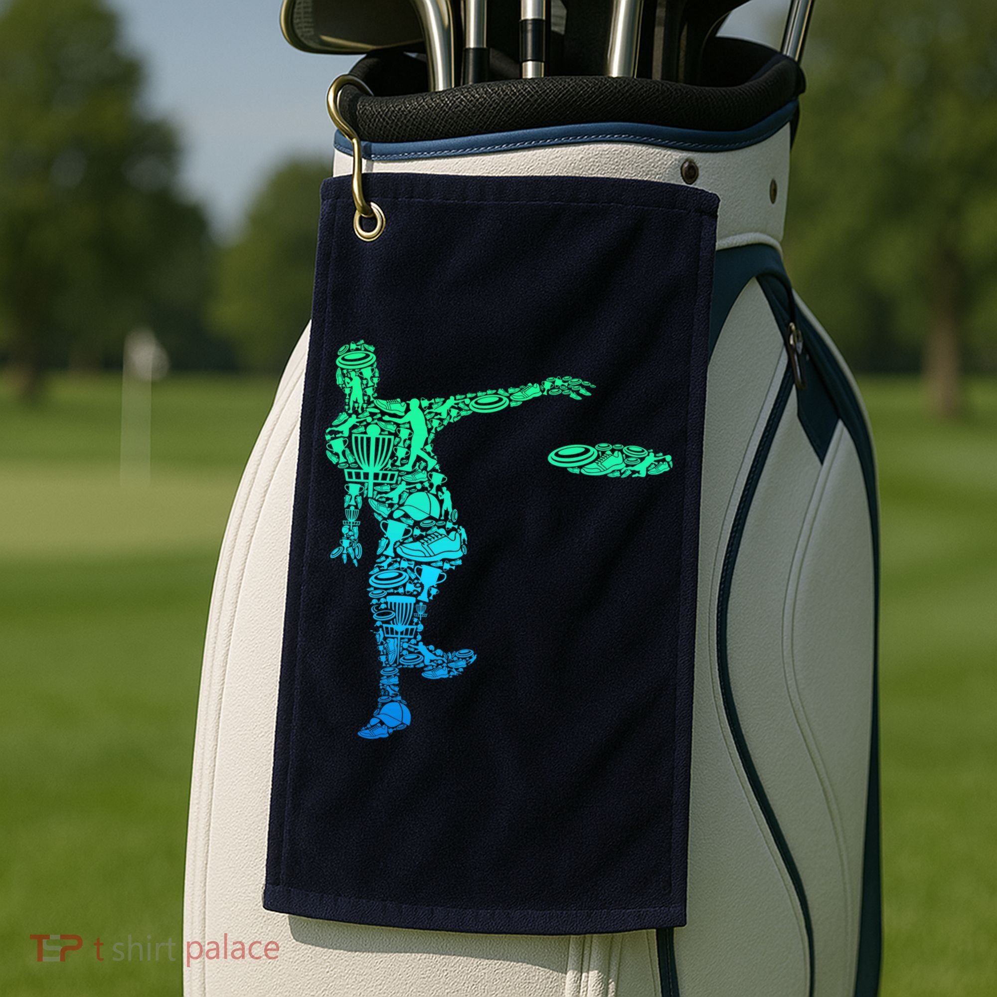 Disc Golf Frisbee Boy Golf Towel
