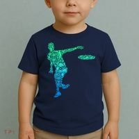 Disc Golf Frisbee Boy Toddler T-Shirt thumb 2