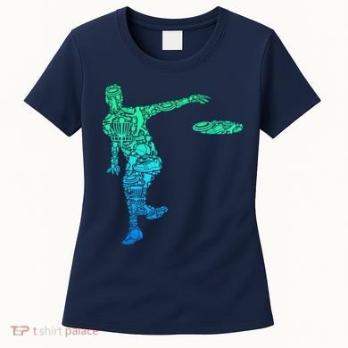 Disc Golf Frisbee Boy Women's T-Shirt