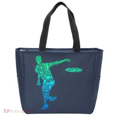 Disc Golf Frisbee Boy Tote Bag