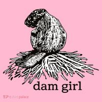 Dam Girl Funny Beaver Meme Coaster thumb 2