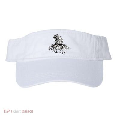 Dam Girl Funny Beaver Meme Visor