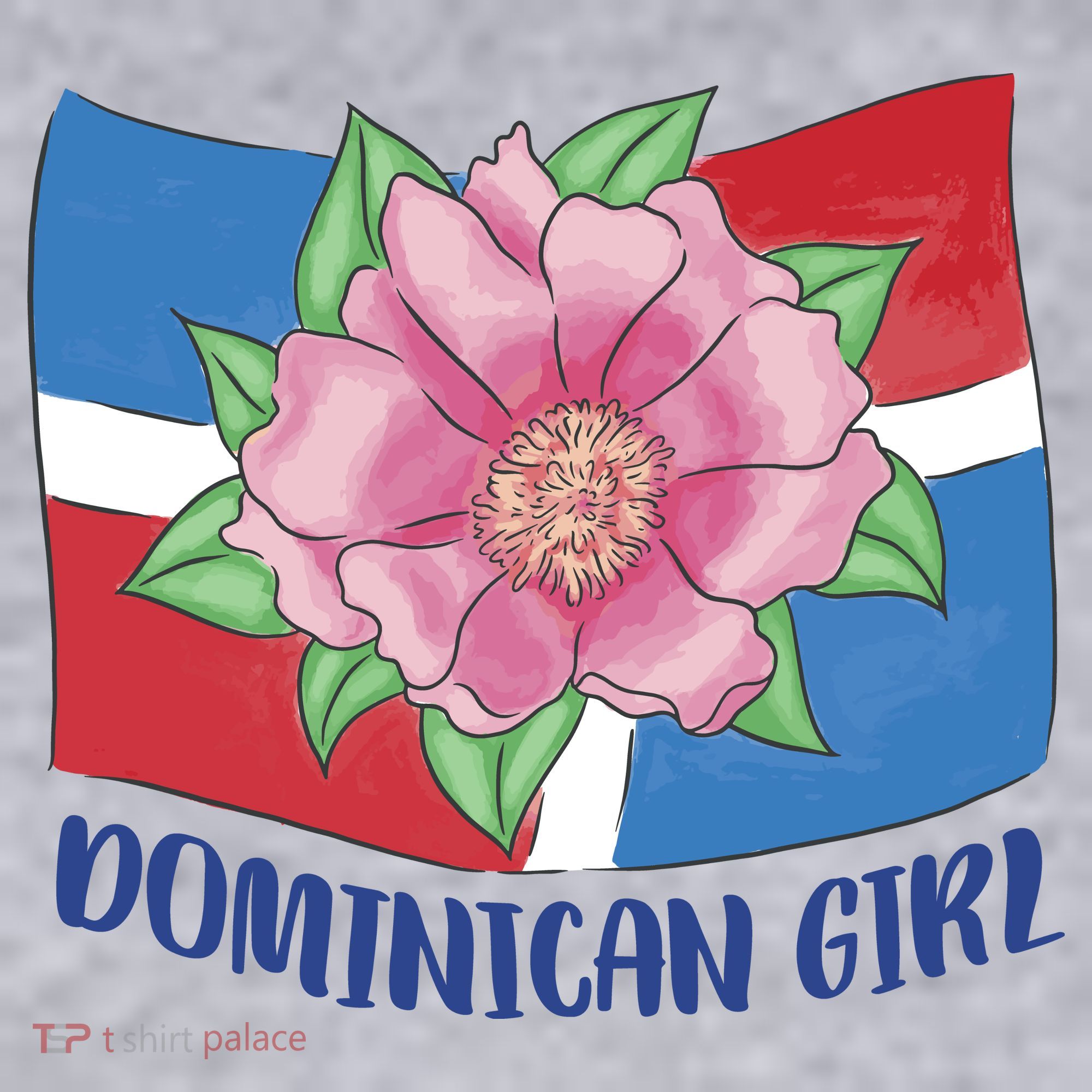 Dominican Girl Flag Women's Sweatshirt
