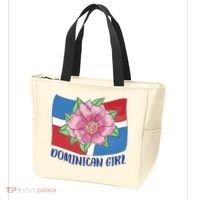 Dominican Girl Flag Tote Bag thumb 3
