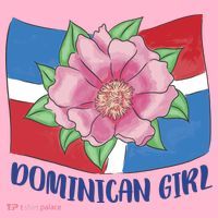 Dominican Girl Flag Coaster thumb 2
