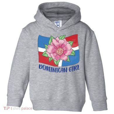 Dominican Girl Flag Toddler Hoodie