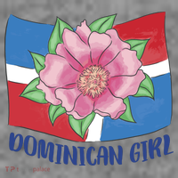 Dominican Girl Flag Toddler Hoodie thumb 2