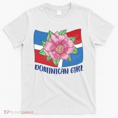 Dominican Girl Flag T-Shirt