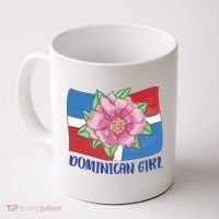 Dominican Girl Flag Coffee Mug thumb 0
