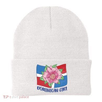 Dominican Girl Flag Beanie