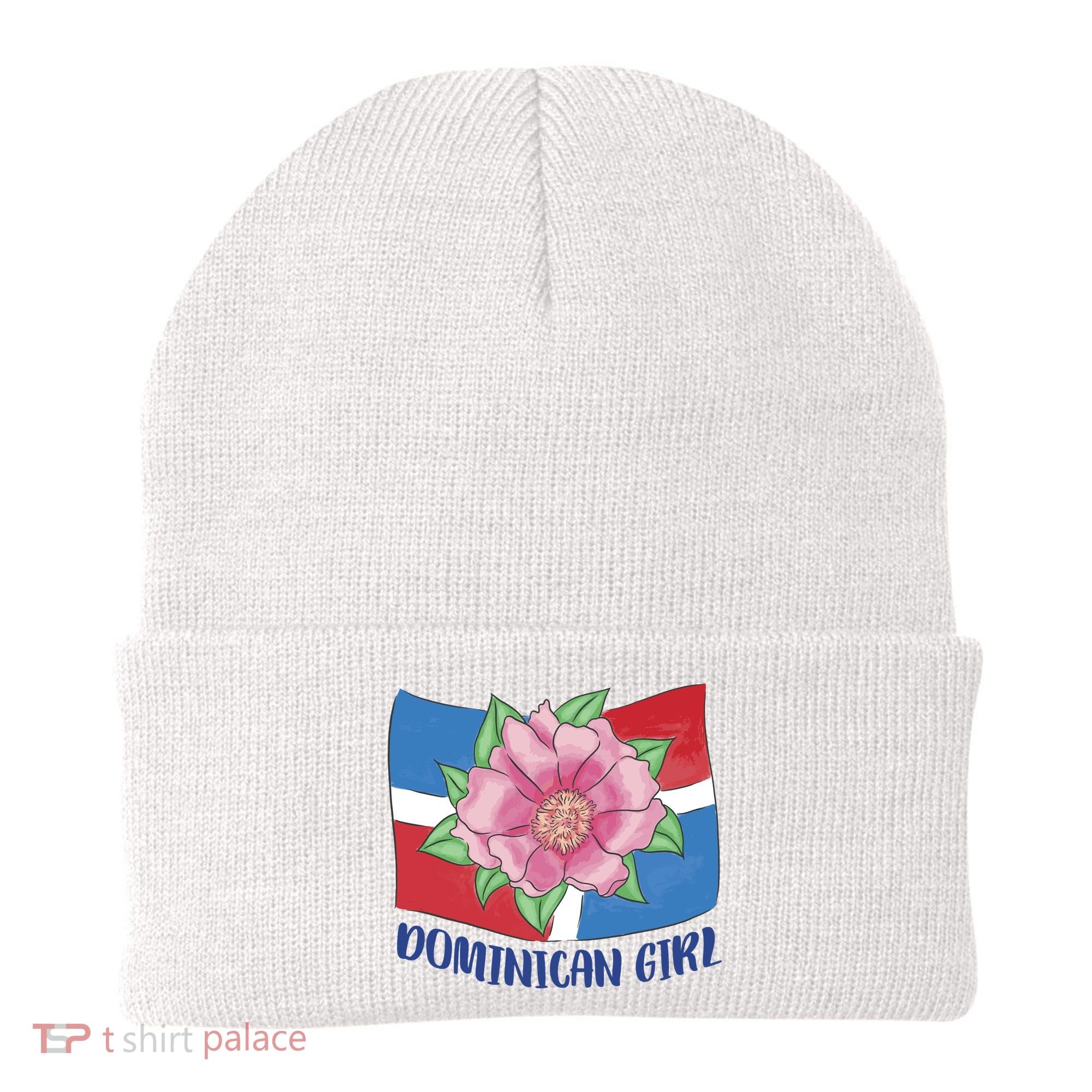 Dominican Girl Flag Beanie