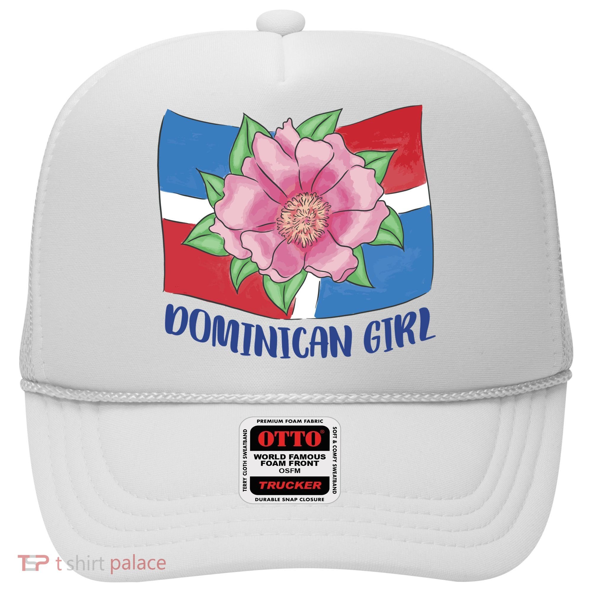 Dominican Girl Flag Hat