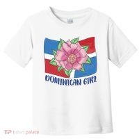 Dominican Girl Flag Toddler T-Shirt thumb 0
