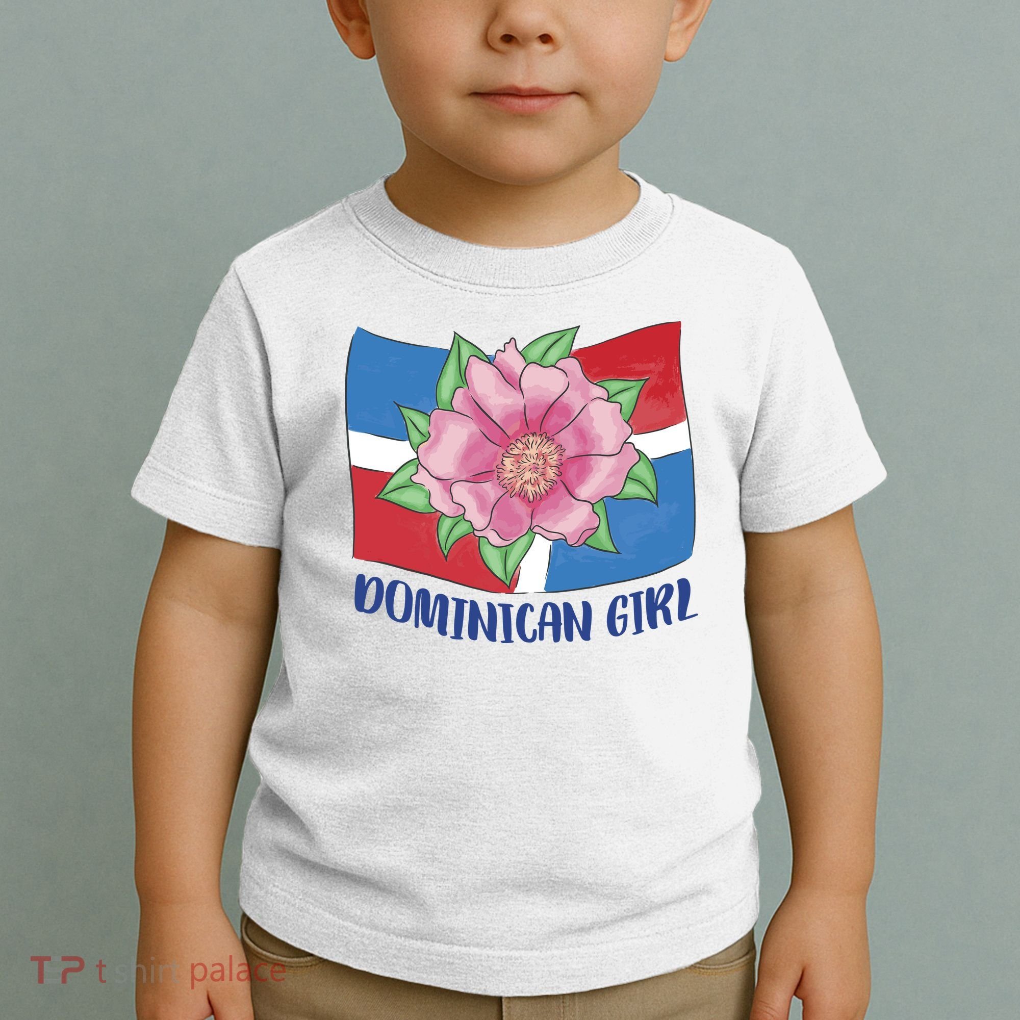 Dominican Girl Flag Toddler T-Shirt