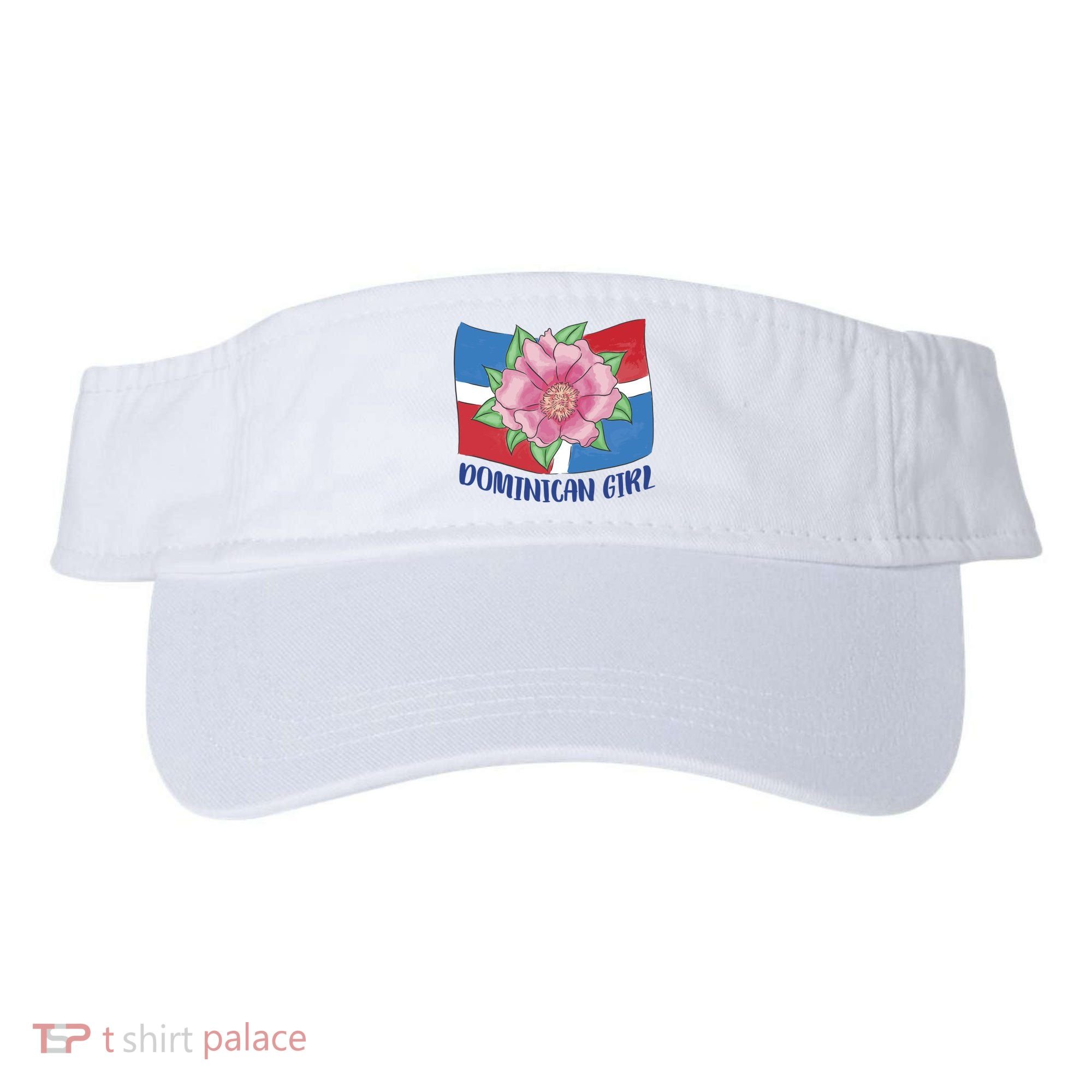 Dominican Girl Flag Visor