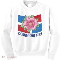 Dominican Girl Flag Kids Sweatshirt thumb 0