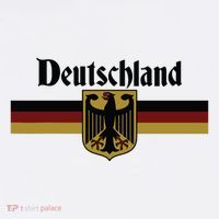 Deutschland Germany Flag Coat Of Arms Eagle Banner Vintage T-Shirt thumb 7