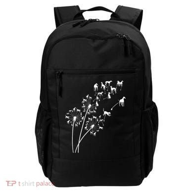 Dandelion Greyhound Flower Floral Greyhound Tree Backpack