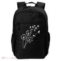 Dandelion Greyhound Flower Floral Greyhound Tree Backpack thumb 0