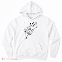 Dandelion Greyhound Flower Floral Greyhound Tree Hoodie thumb 0