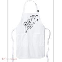 Dandelion Greyhound Flower Floral Greyhound Tree Apron thumb 0