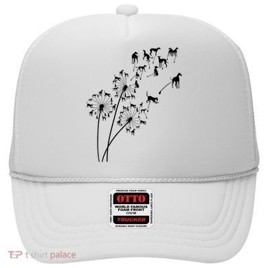 Dandelion Greyhound Flower Floral Greyhound Tree Hat