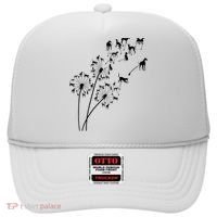 Dandelion Greyhound Flower Floral Greyhound Tree Hat thumb 0