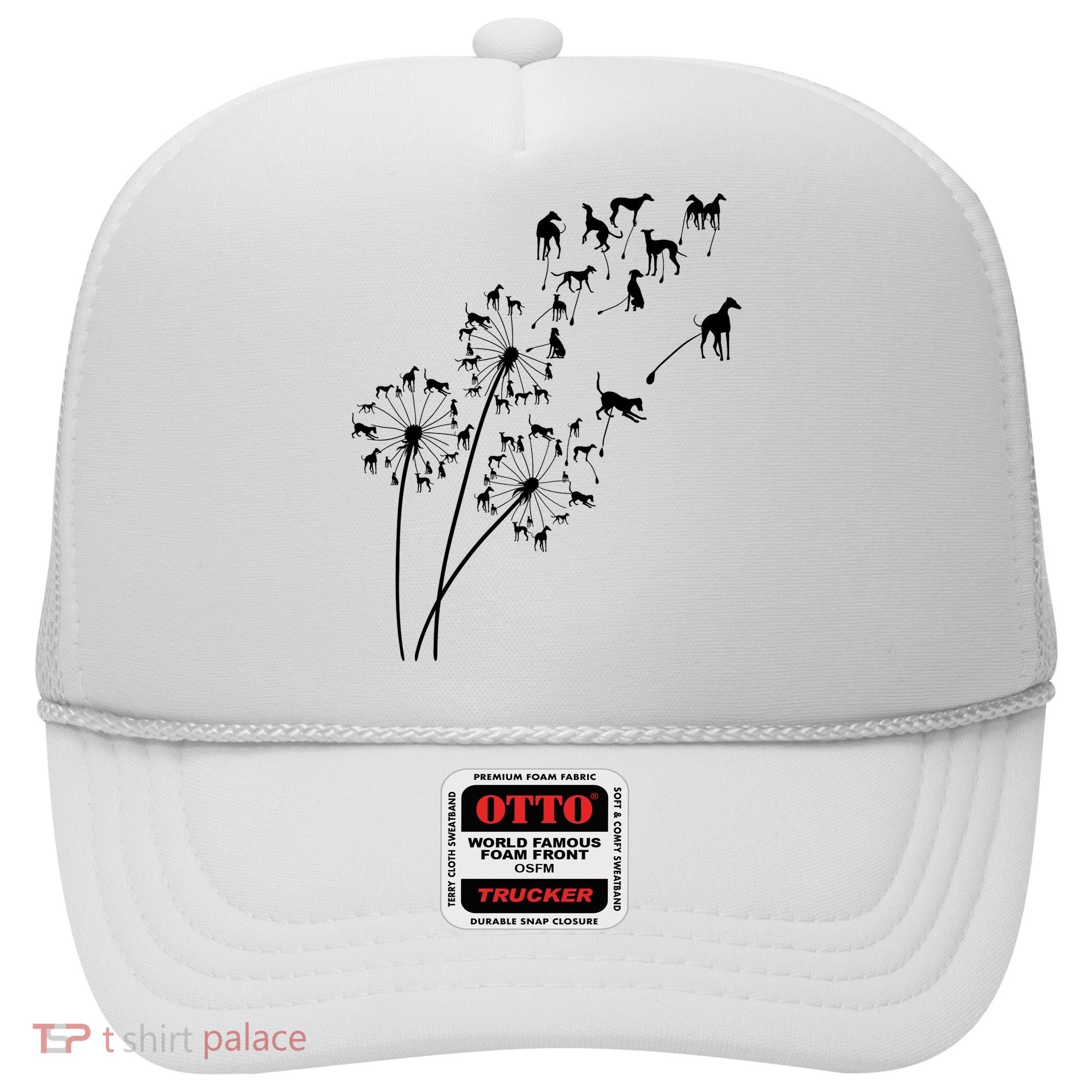 Dandelion Greyhound Flower Floral Greyhound Tree Hat